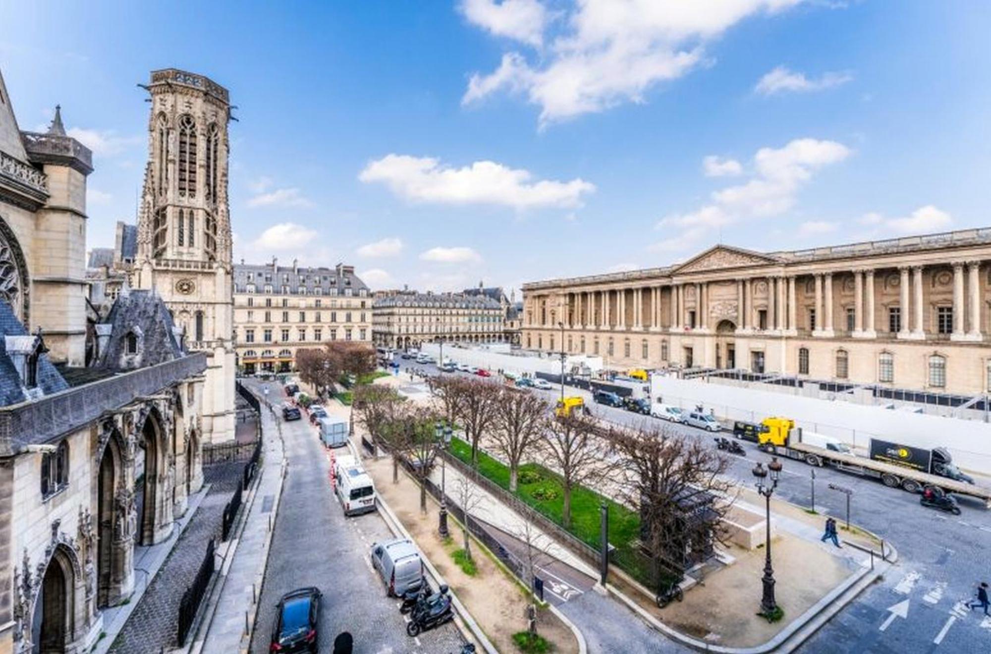 Reception Apartment With Stunning Views Paris Eksteriør bilde